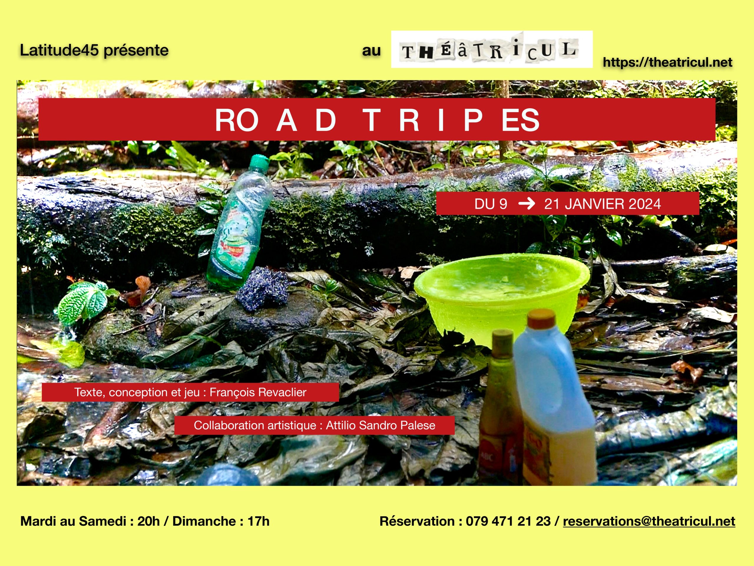 Road tripes flyer